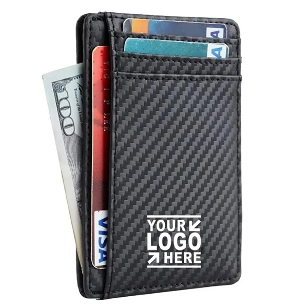 Front Pocket Minimalist Leather Slim Wallet RFID Blocking Me 1