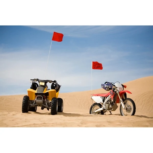 Digital Printed Bike Flags - Vinyl 1