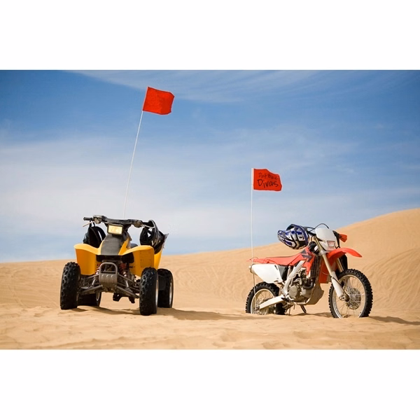 Digital Printed Bike Flags - Vinyl