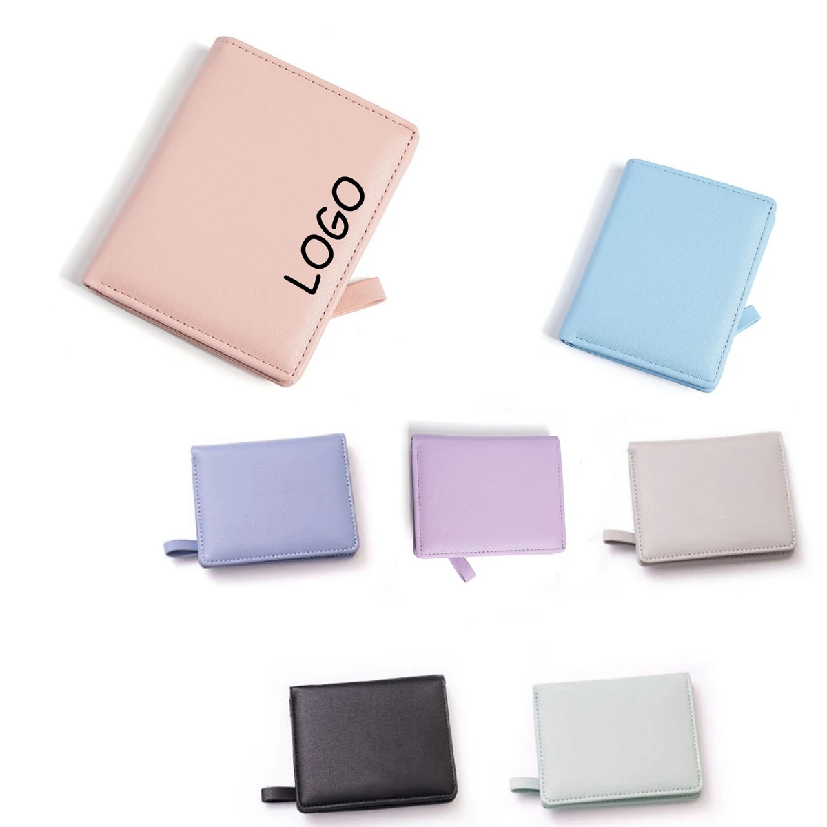 Bifold Leather Ladies Short Wallet 1