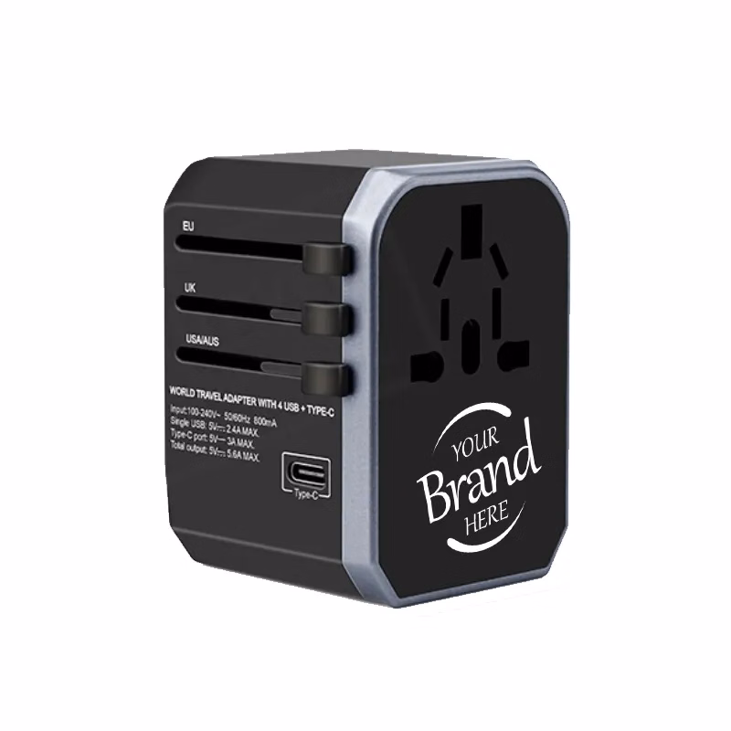 All-In-One Universal Travel Adapter With 4 USB