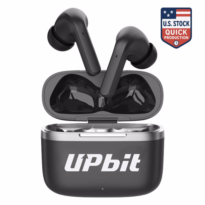 PulsePods Ergonomic ANC Earbuds with Deep Bass