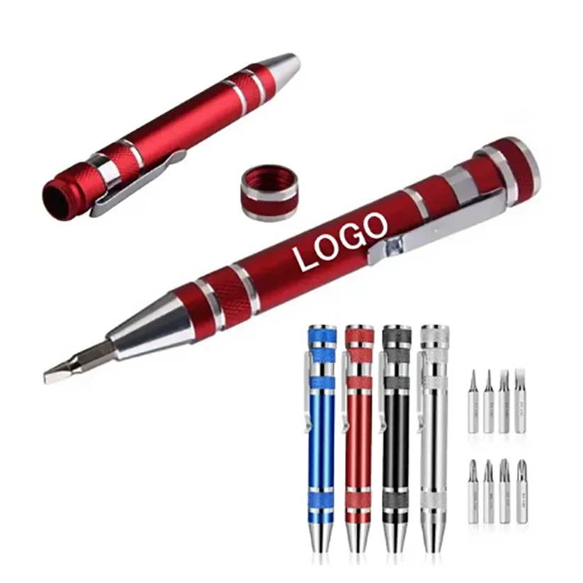 Aluminum 8-in-1 Magnetic Screwdriver Tool 1