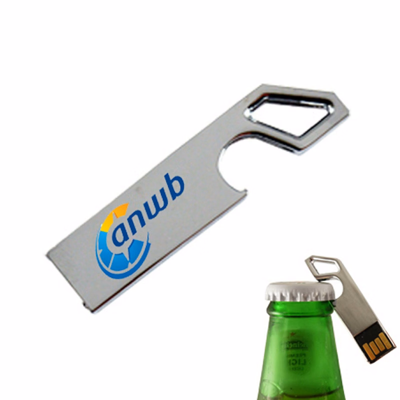 Mini Metal Bottle Opener Drive - Style F -16GB