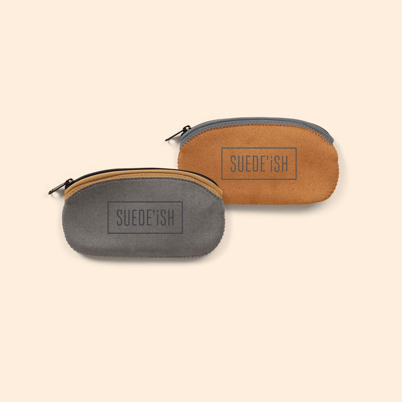 L.E.N.S. LARGE EYEWEAR NEOPRENE STORAGE - SUEDE-ISH