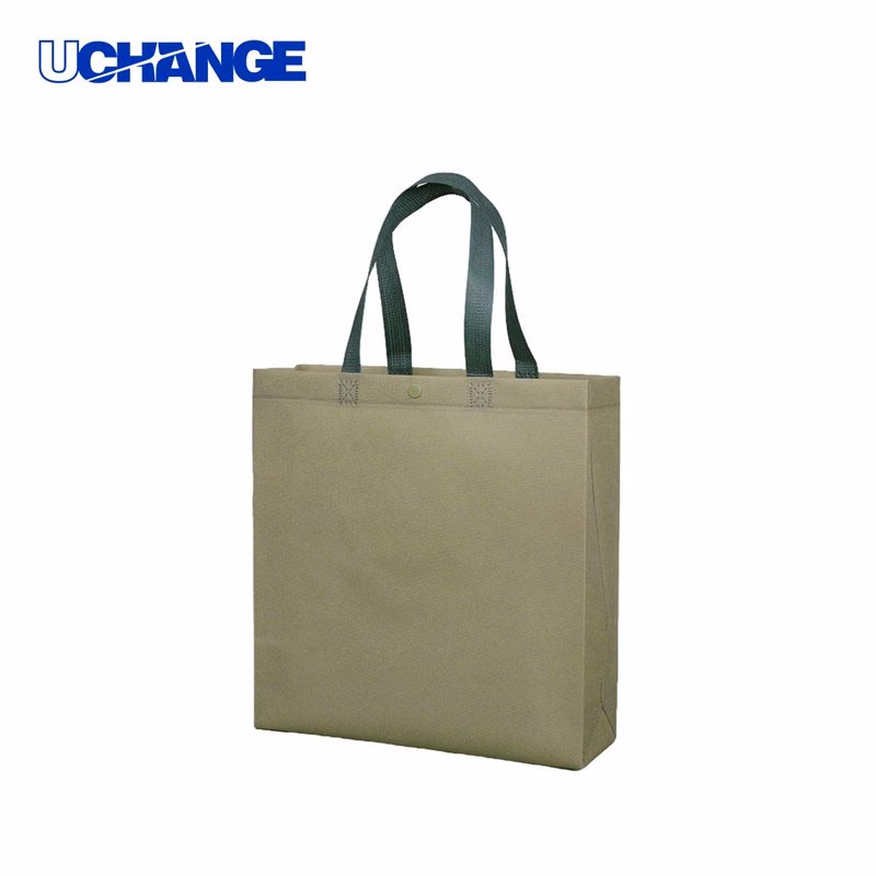 Nonwoven Fabric Tote Bag Carrier with Concealed Closure 9 x 4 x 9.8 Inches