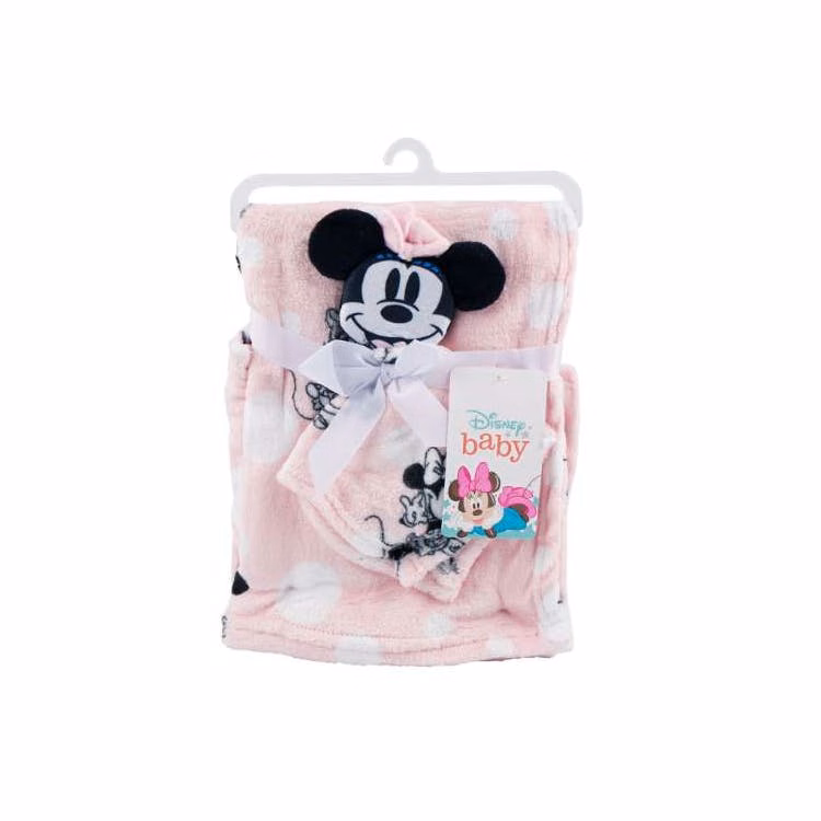 Disney Baby Blanket Sets - Minnie Mouse 30"x36"