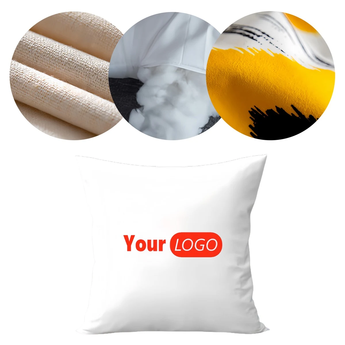 High-resilience Soft Linen Cushion 1