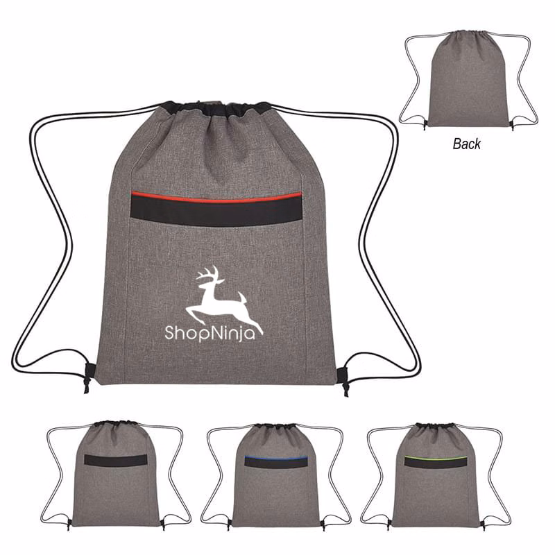 Brighton Heather-Made Athlete's Drawstring Rucksack