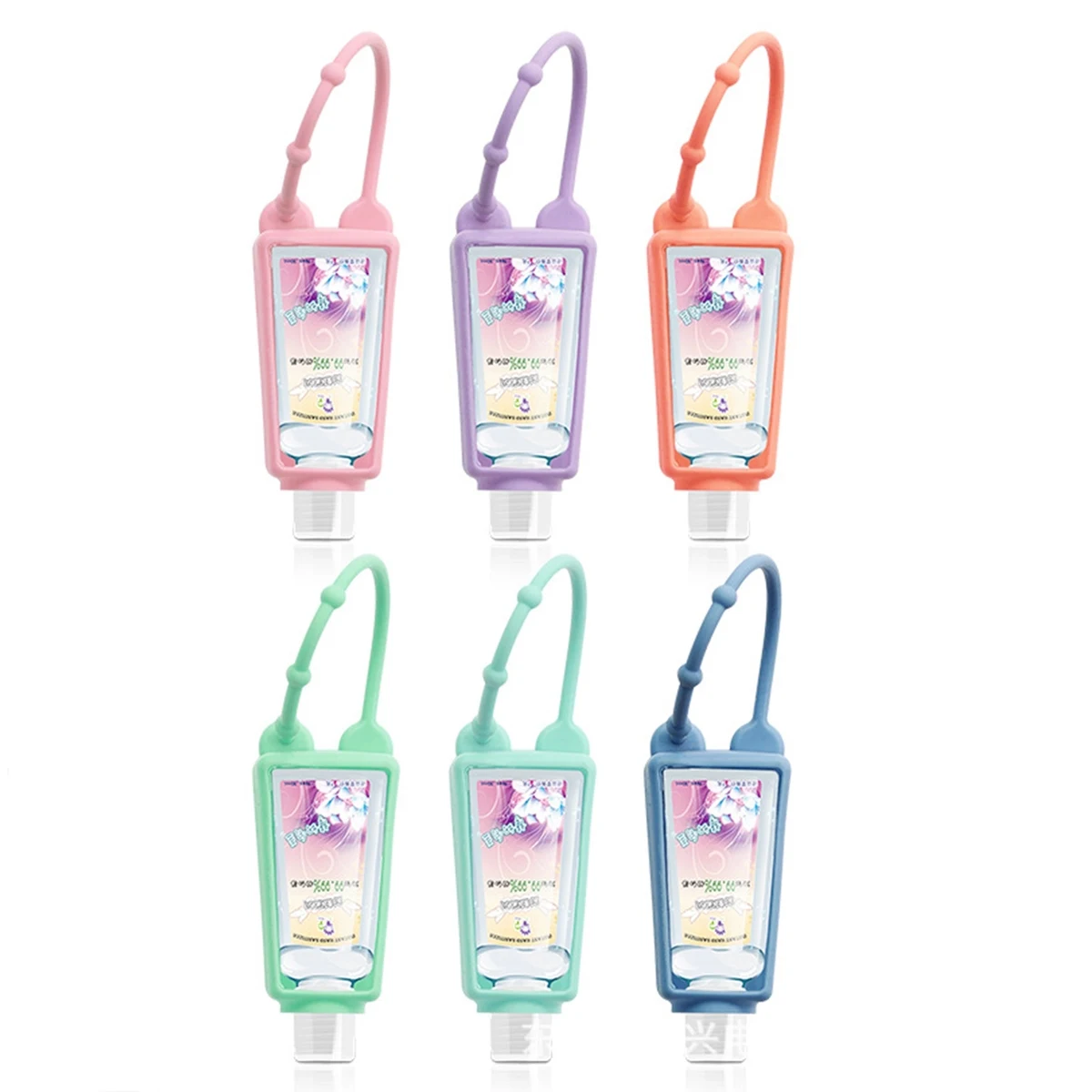 Two-sided Ventilated 30ml Silicone Case for Sanitizer 1