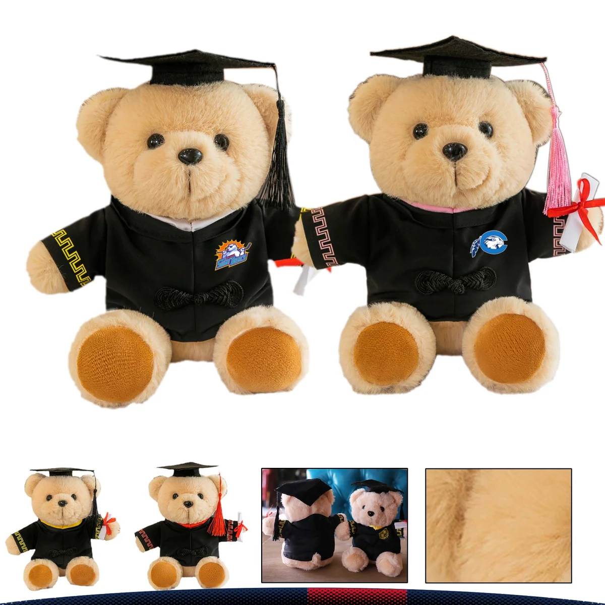 Graduation Bear Stuffed Toy 1