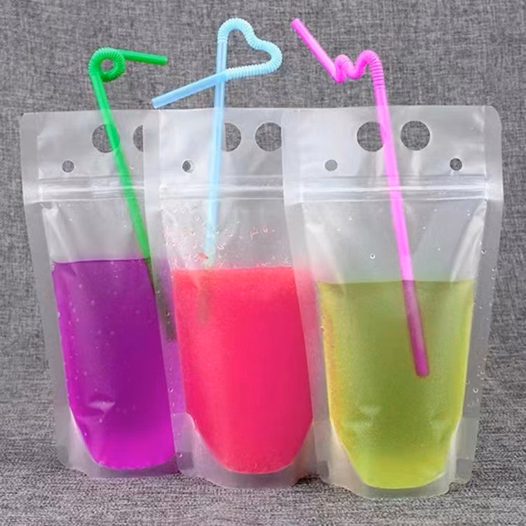 Zipper Drink Pouches Bags