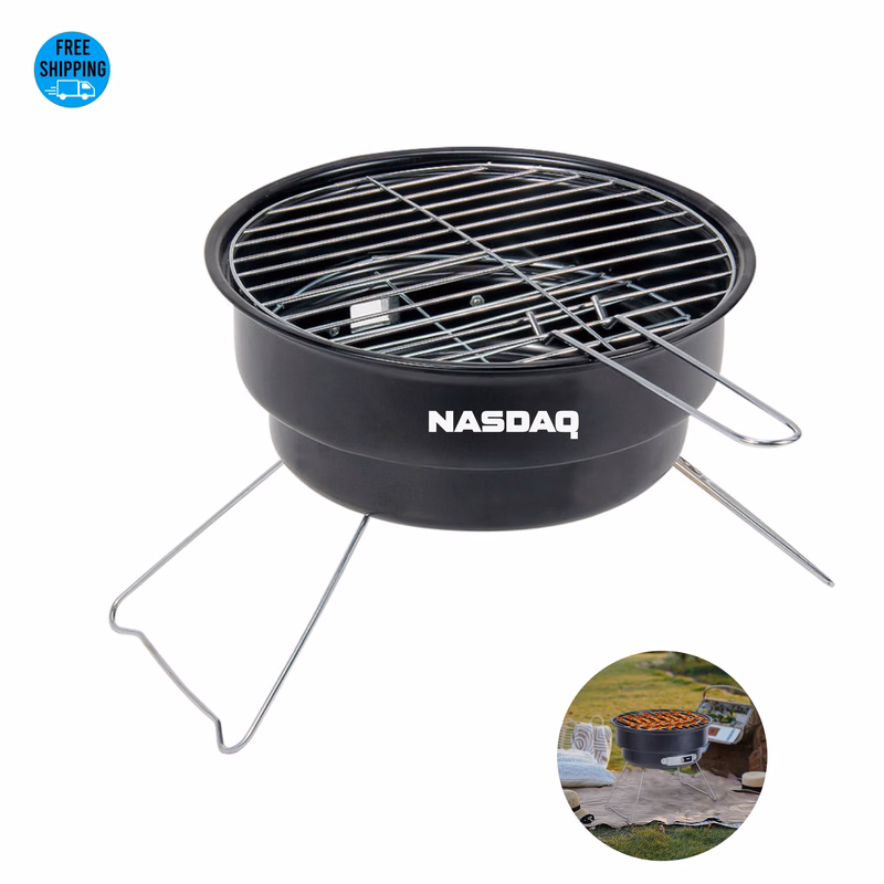 Mini Round Charcoal Grill - OCEAN