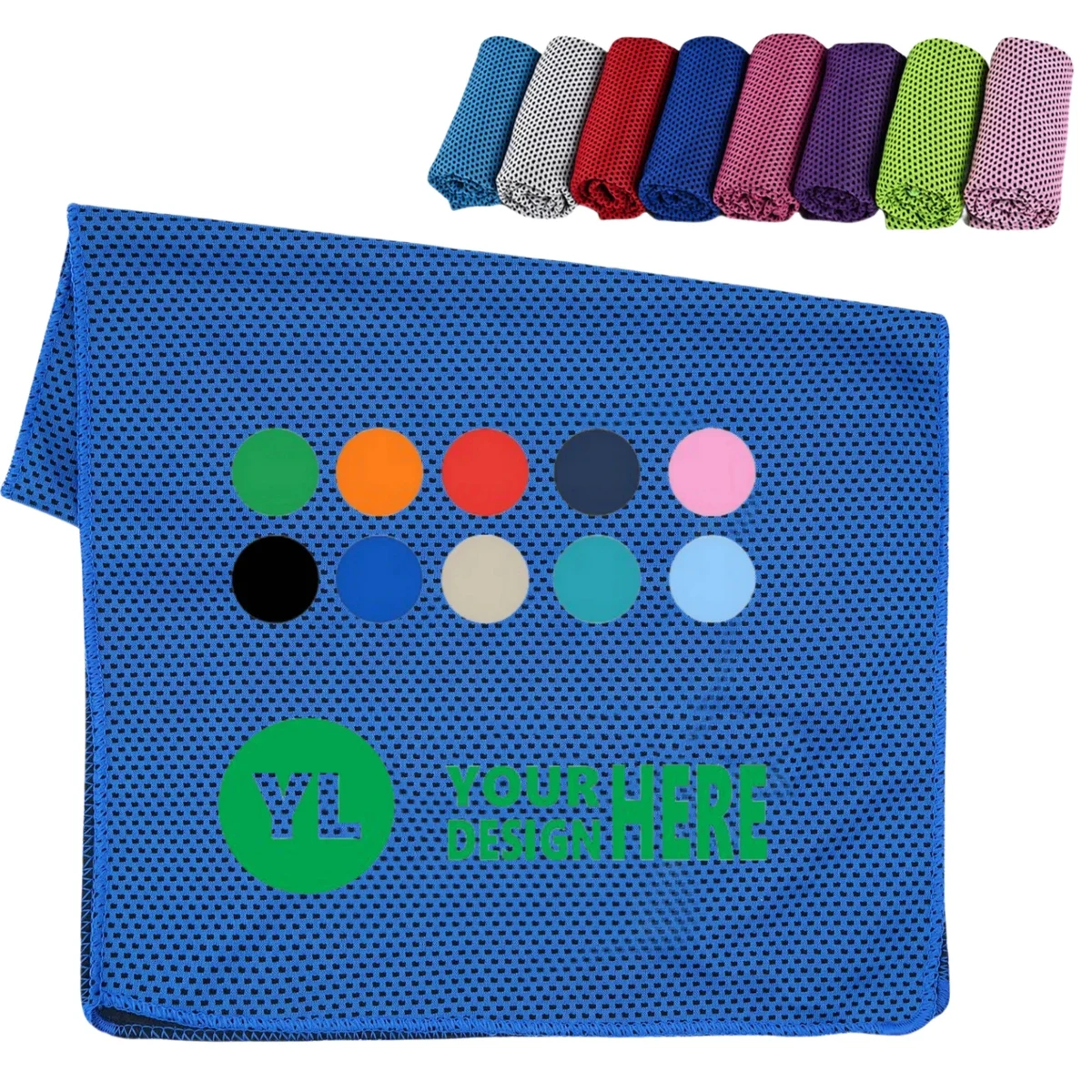 Breathable Yoga Ice Microfiber Towel 1
