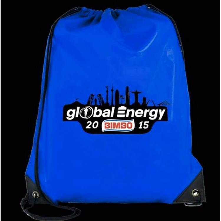 190T Nylon Polyester Drawstring Beach Bag