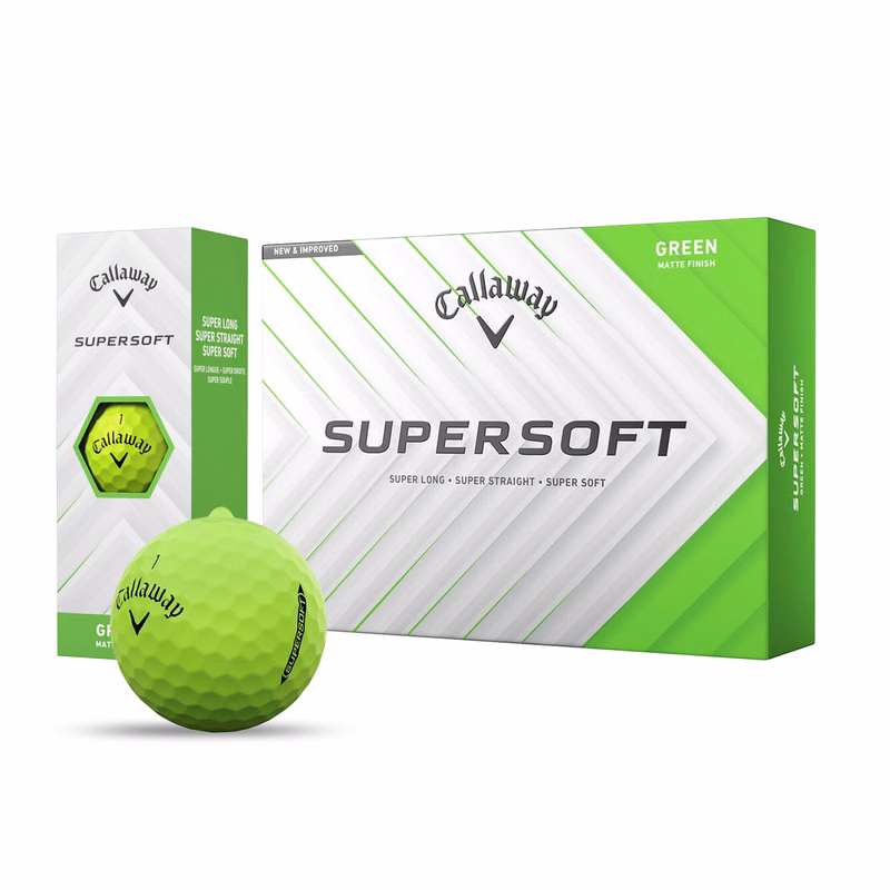 Callaway Super Soft Green Golf Balls