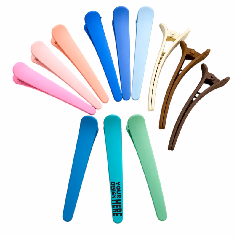 Matte Finish Duckbill Hair Clips