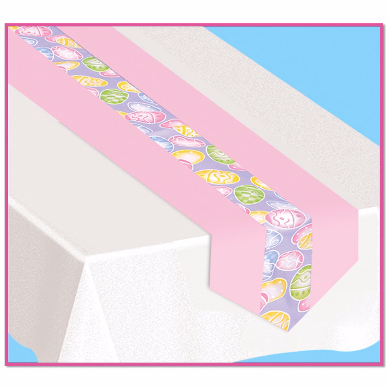 Easter Egg Fabric Table Runner