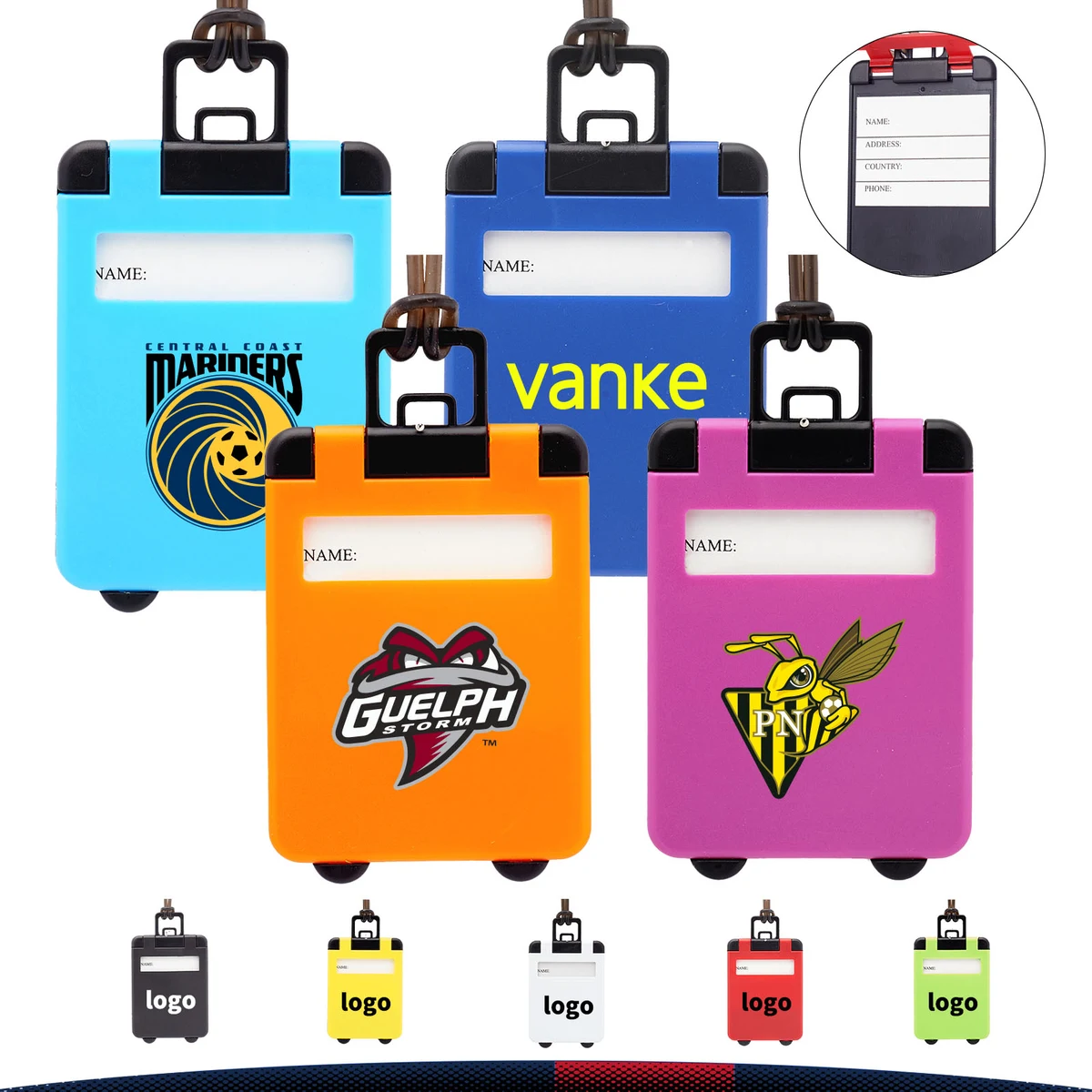 Compact Carry-on Luggage Tags 1