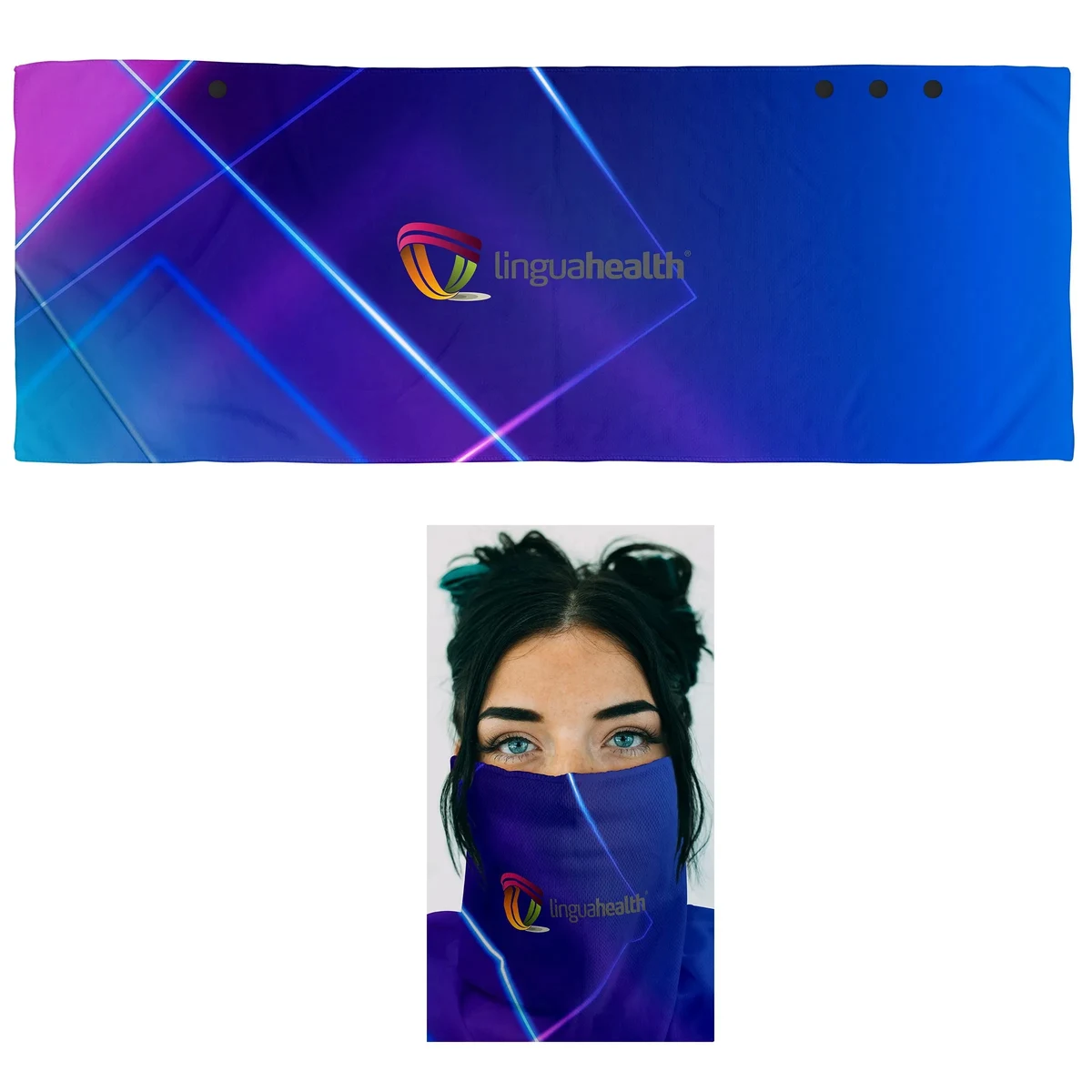 Full Color Multi Functional Recycled Cooling Cloth 1