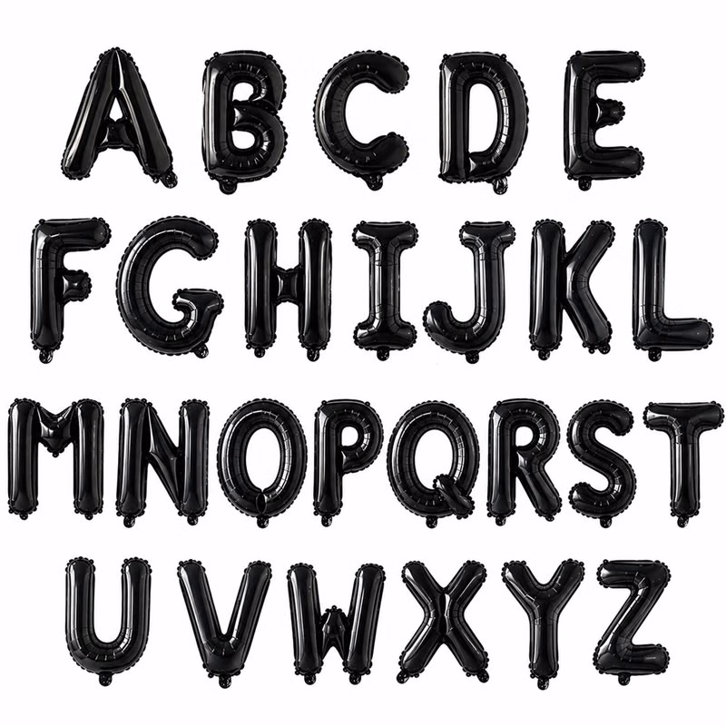 32 Inch Foil Letter Balloons