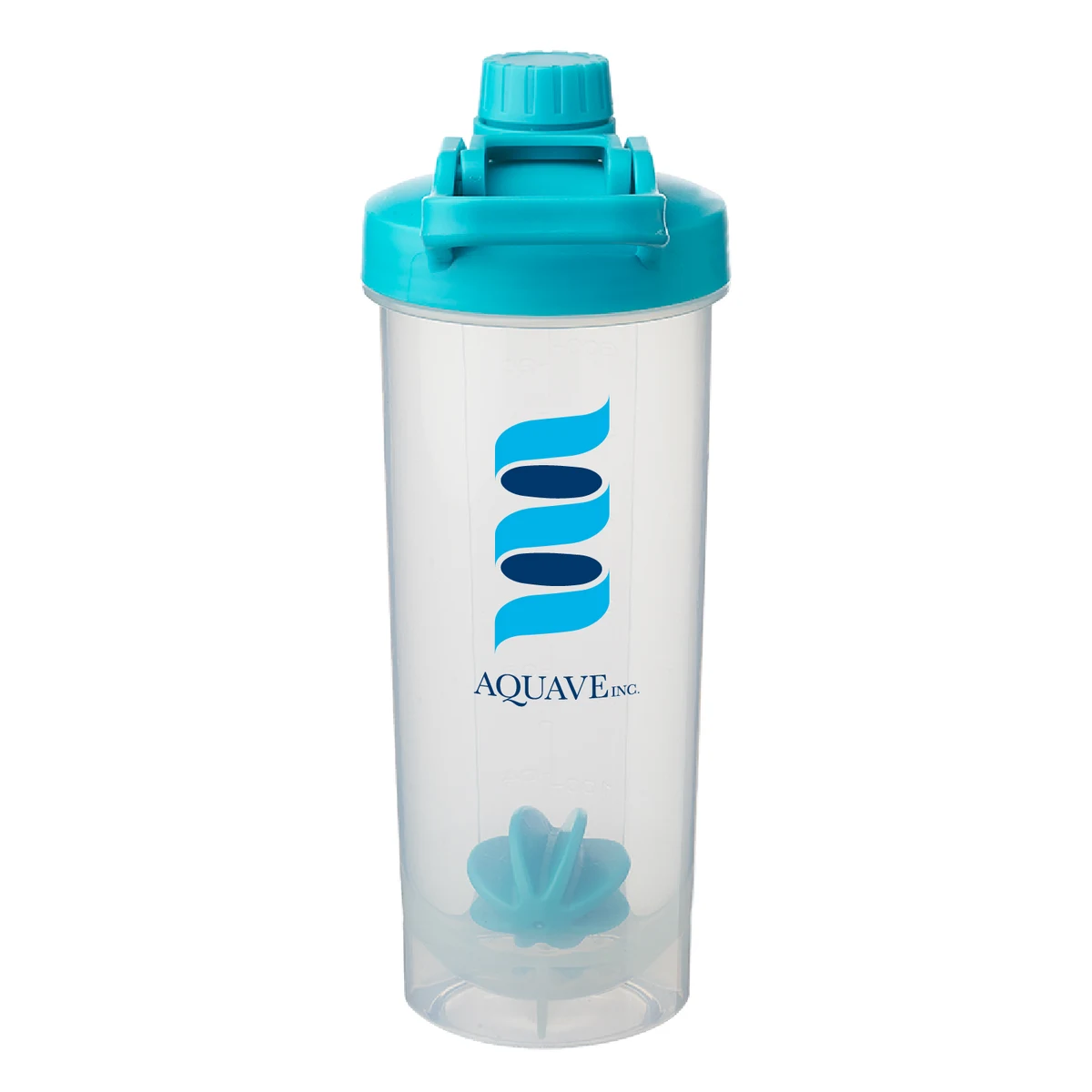 24 oz. Parthenon Plastic Shaker Bottle (2 Color Imprint) 1