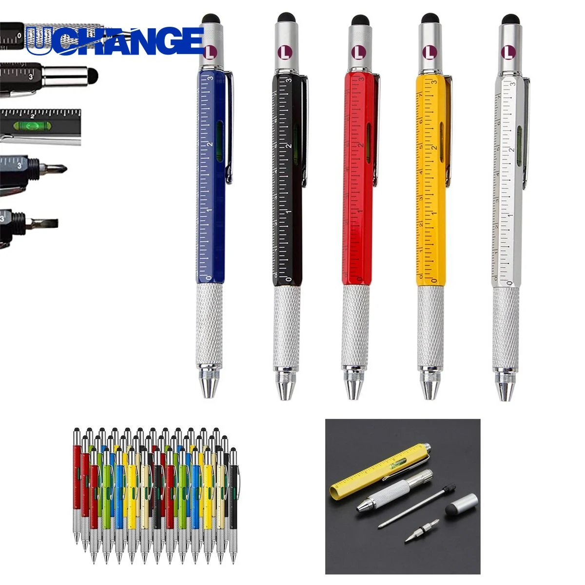 6-in-1 Multifunction Tool Ballpoint Pen 1