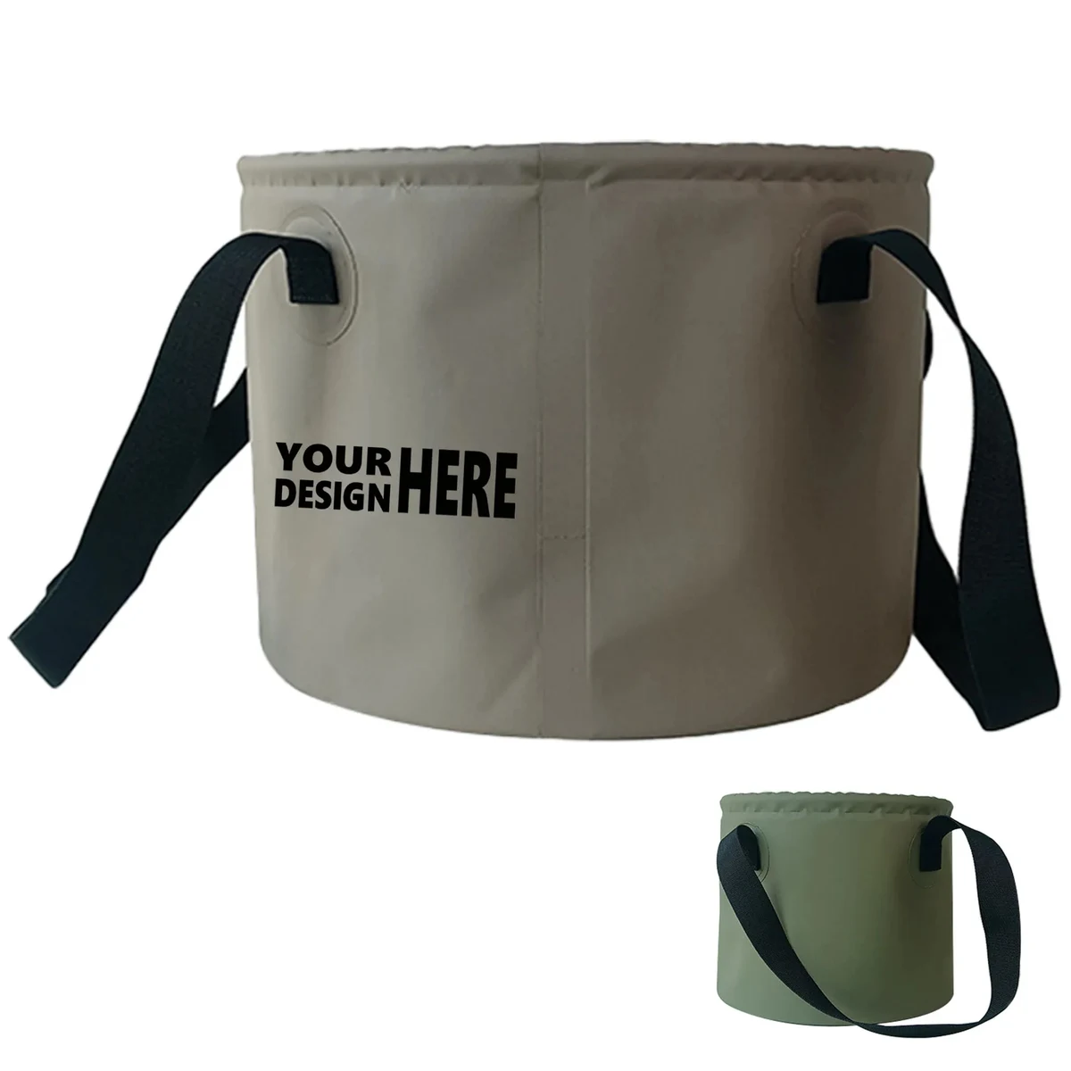 Collapsible Outdoor Water Bucket PVC 1