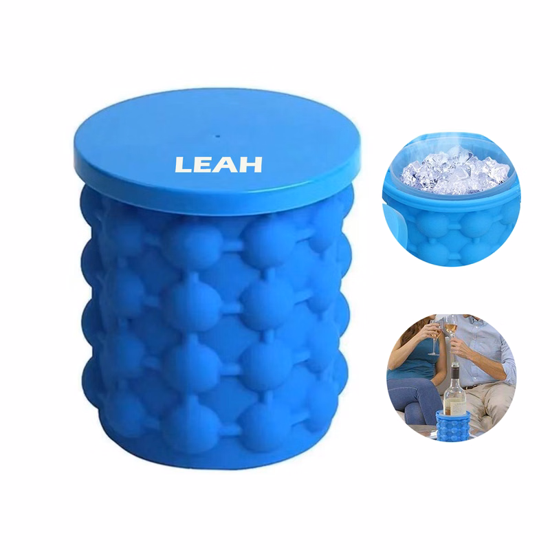 Silicone Ice Tray Mold Bucket