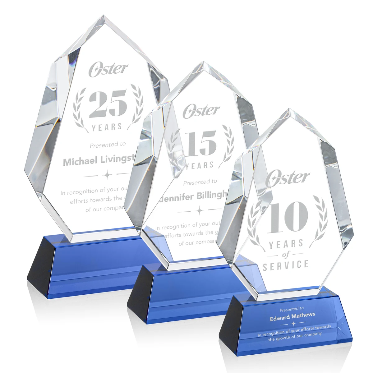 Norwood Award on Newhaven Base - Blue 1