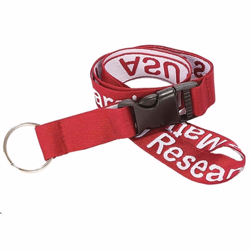 5/8" Woven Lanyards with Detachable Buckle Release