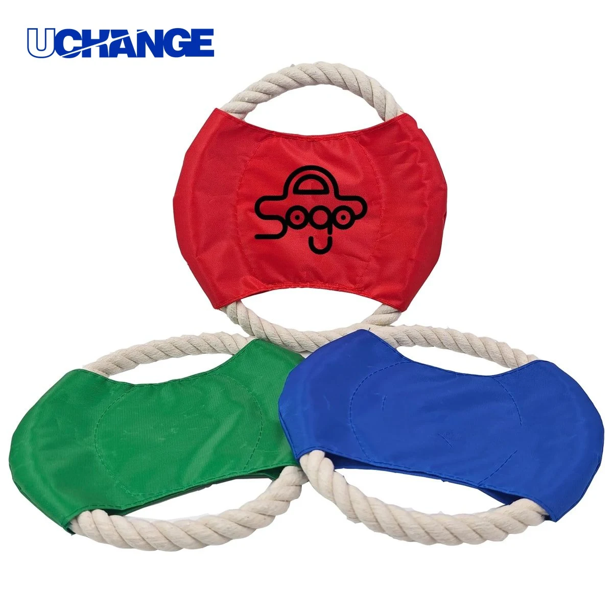 Pet Dog Rope Flying Disc Toy 1