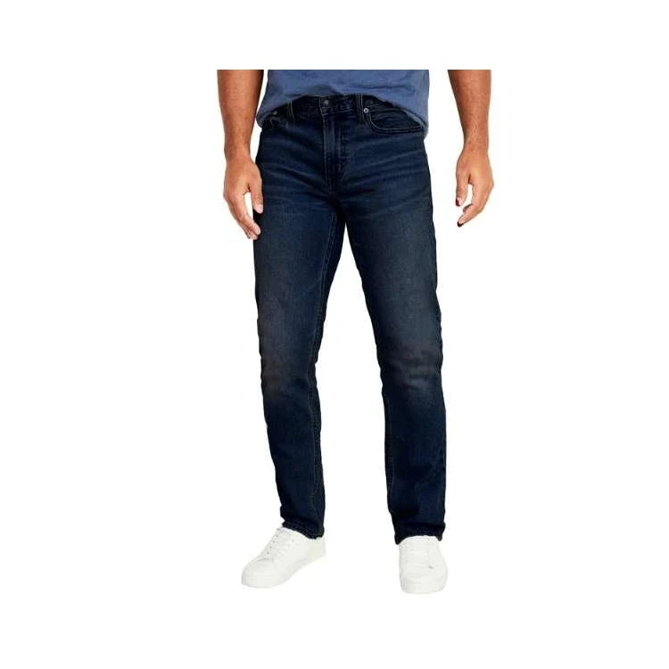 Men's Stretch Jeans - Dark Wash Size 30-42 1
