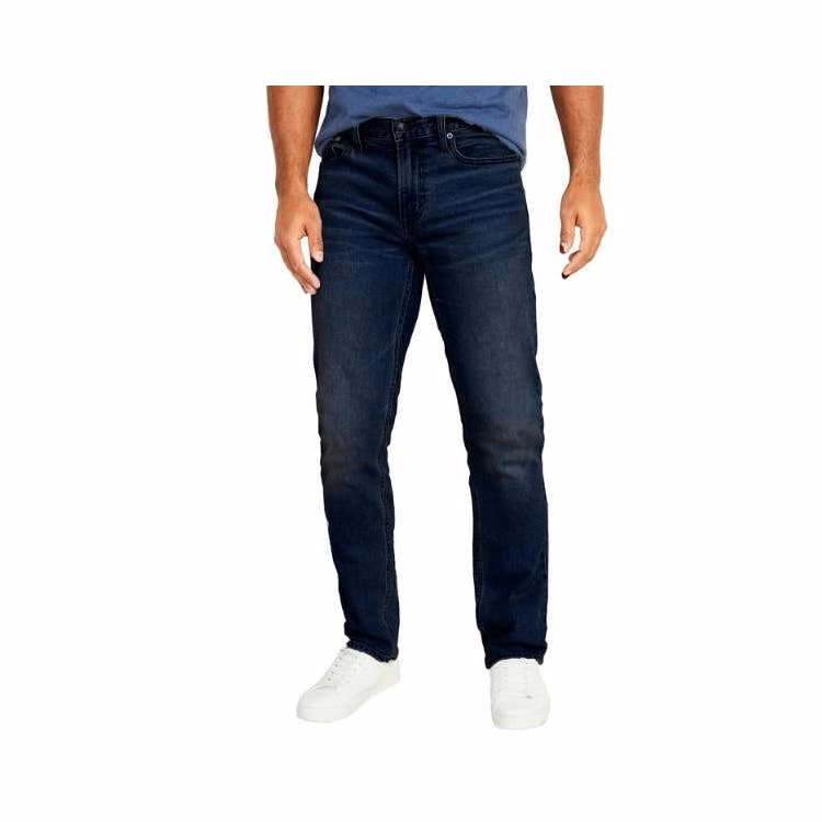 Men's Stretch Jeans - Dark Wash Size 30-42