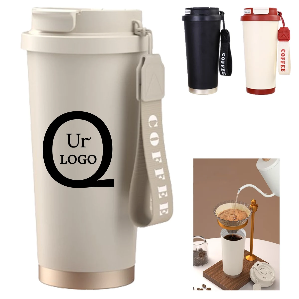 18Oz 316 Stainless Steel Coffee Cup 1