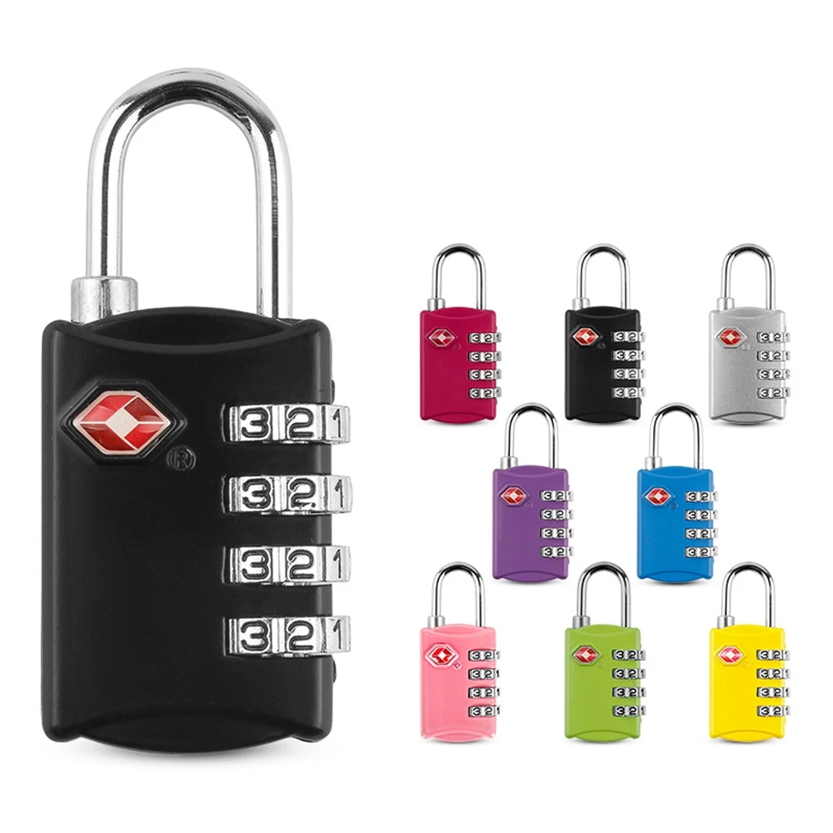 4 Digit Combination Luggage Locks 1