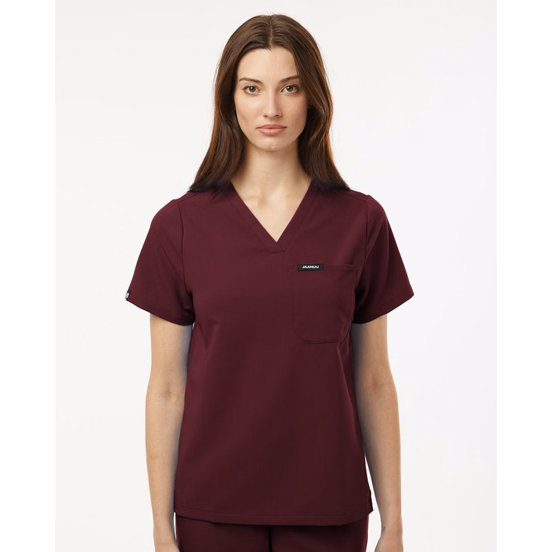 Women's Rhena Essential 1-Pocket Scrub V-Neck Top - W10001