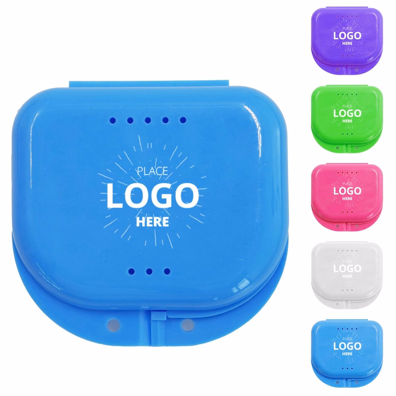 Retainer Storage Case ?C Vent Holes Hygiene Denture Box