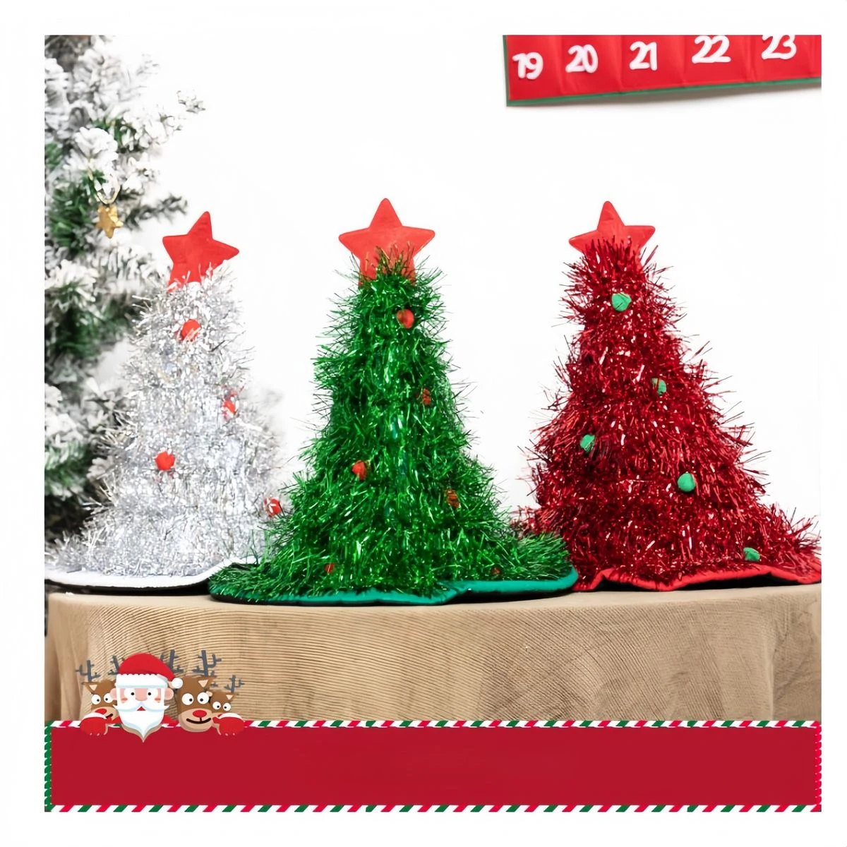 Christmas Tree Decorative Hat 1