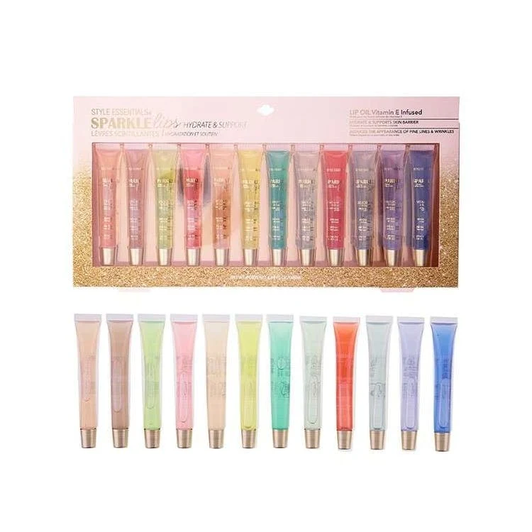 Sparkle Lip Oil Sets - 12 Piece 1