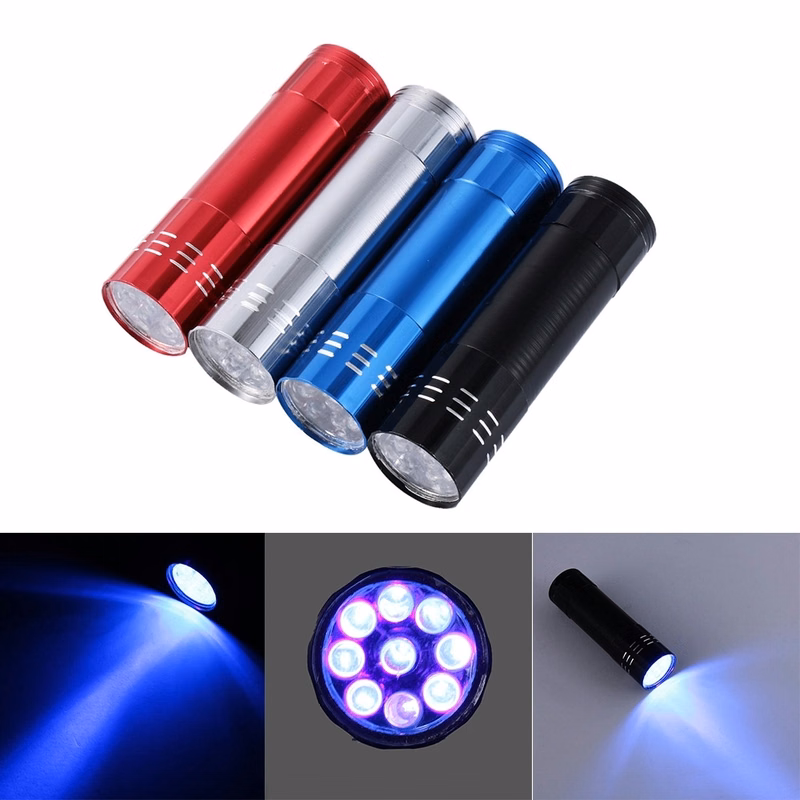 Mini Cylinder Metal Flashlight
