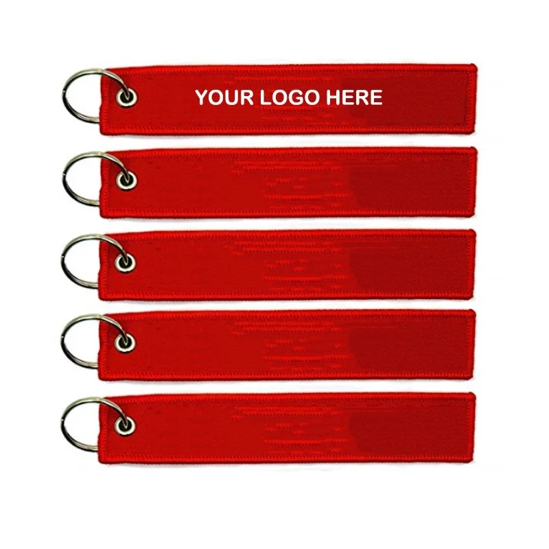 Embroidered Key Tag 1