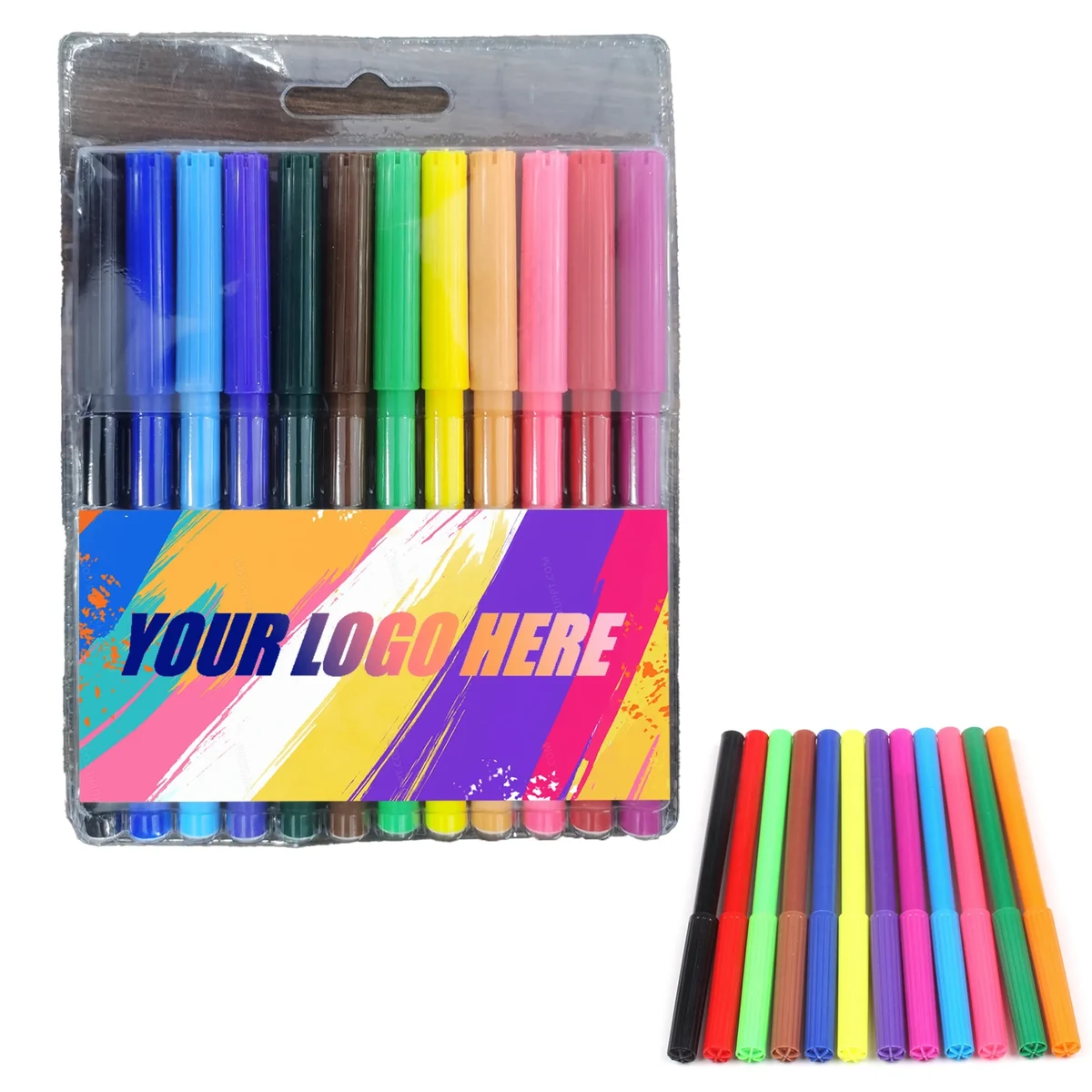 Watercolor Brush Markers 12 Colors 1
