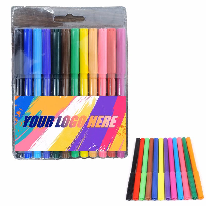 Watercolor Brush Markers 12 Colors
