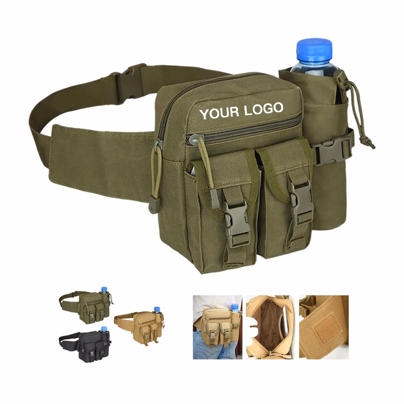 Durable Oxford Waist Bag for Hiking Running or Travel