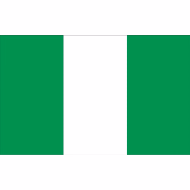 Nigeria Flag - 2' x 3' - Nylon