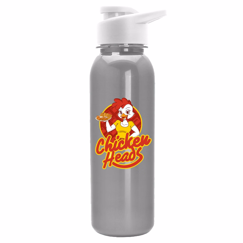Terrain - 24 oz. Metalike Bottle with Drink thru and Digital Imprint