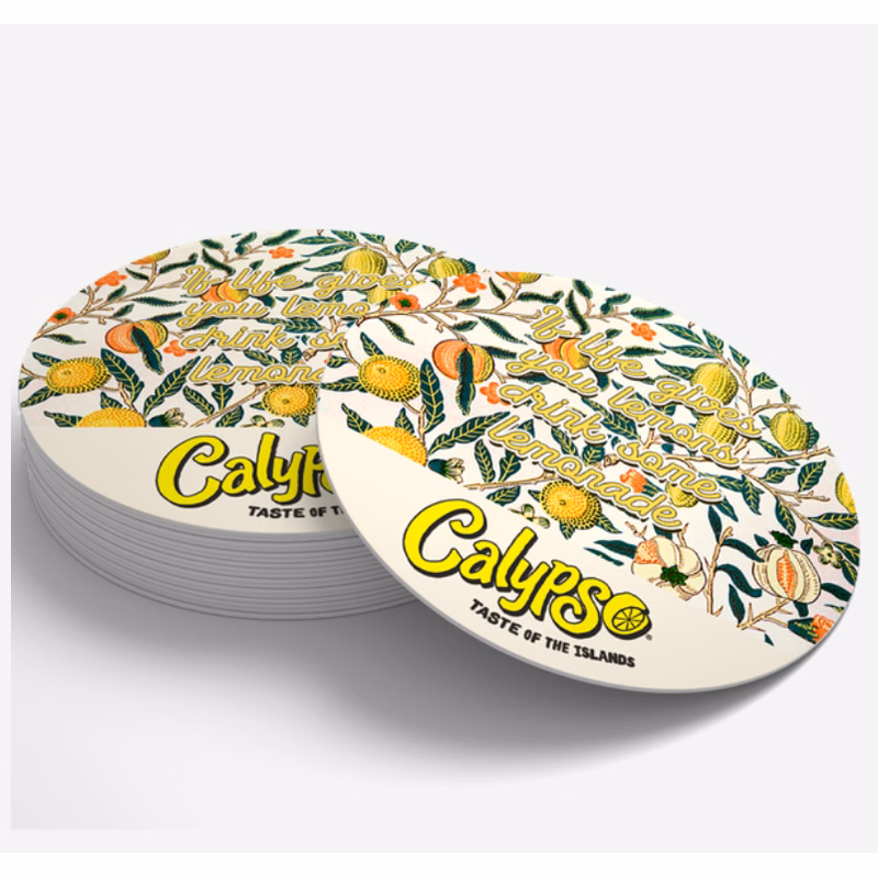 Pulpboard Round Coasters
