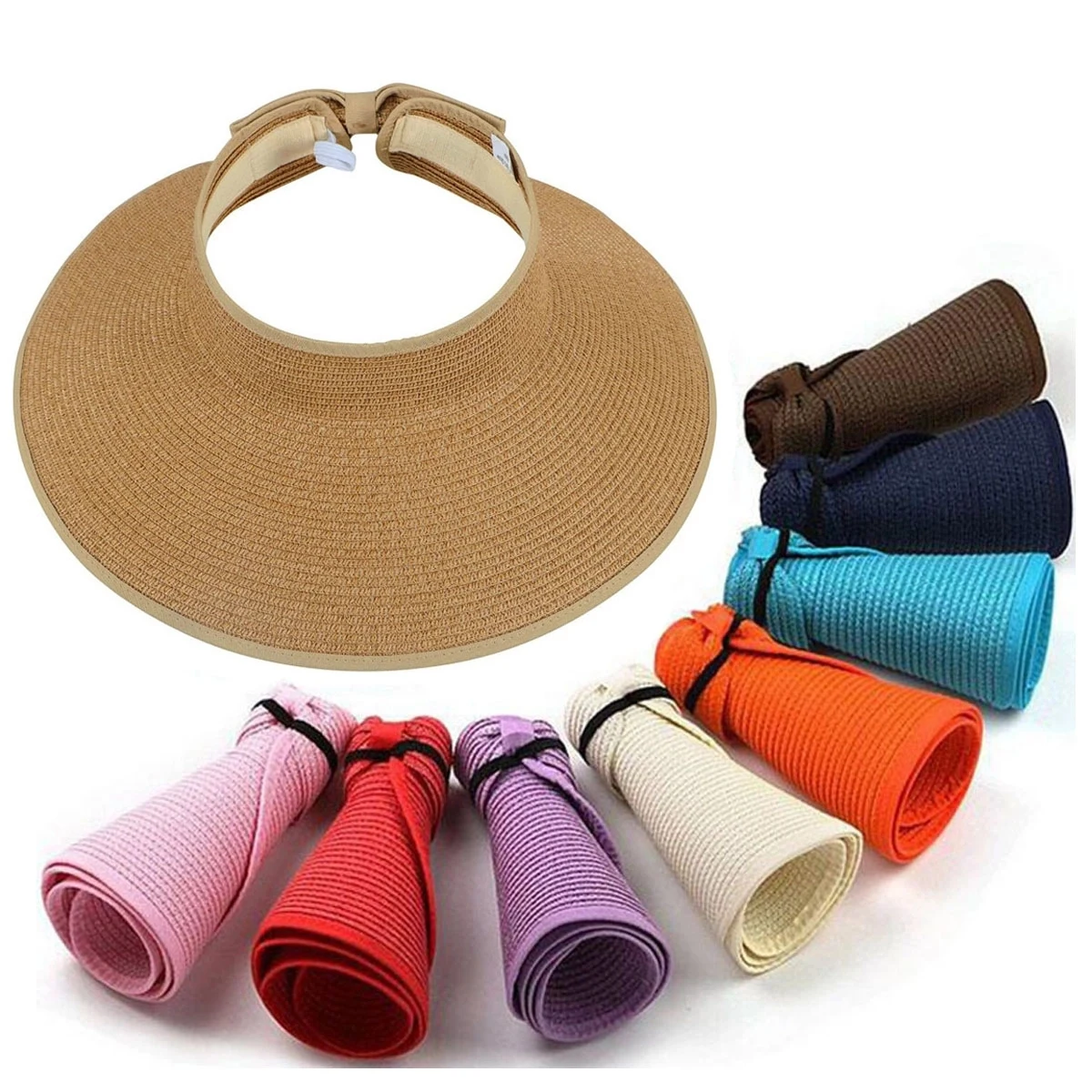 Foldable Straw Hats For Women 1