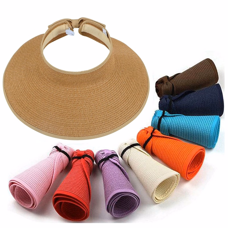 Foldable Straw Hats For Women